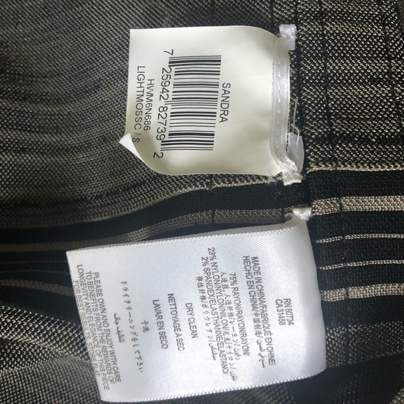 Herve Leger Sandra Striped Bodycon  Off- Shoulder Bandage  Mini Dress. - Picture 4 of 11